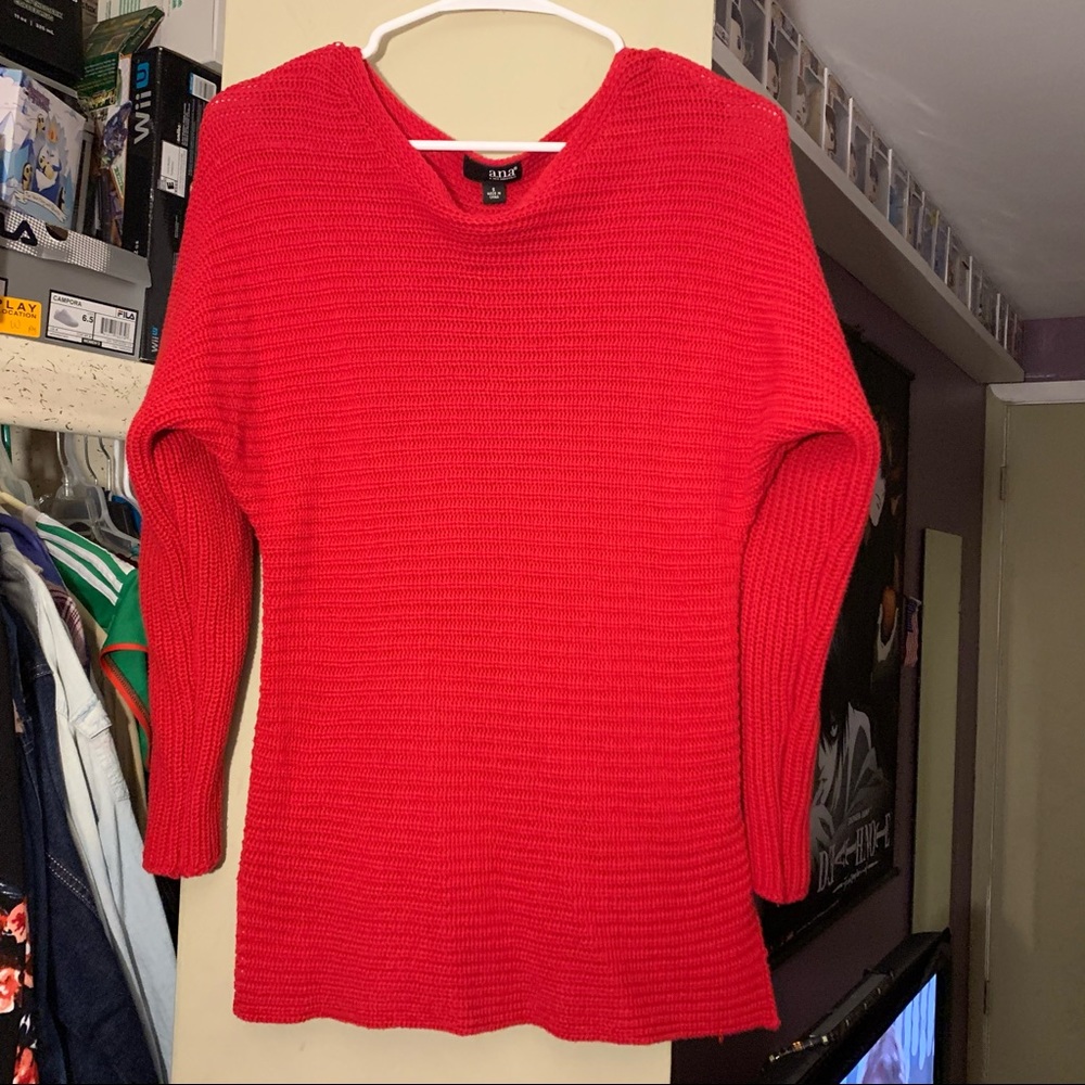 Red sweater